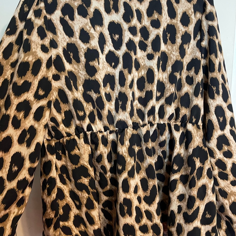 Maternity leopard print blouse - Picture 6 of 9